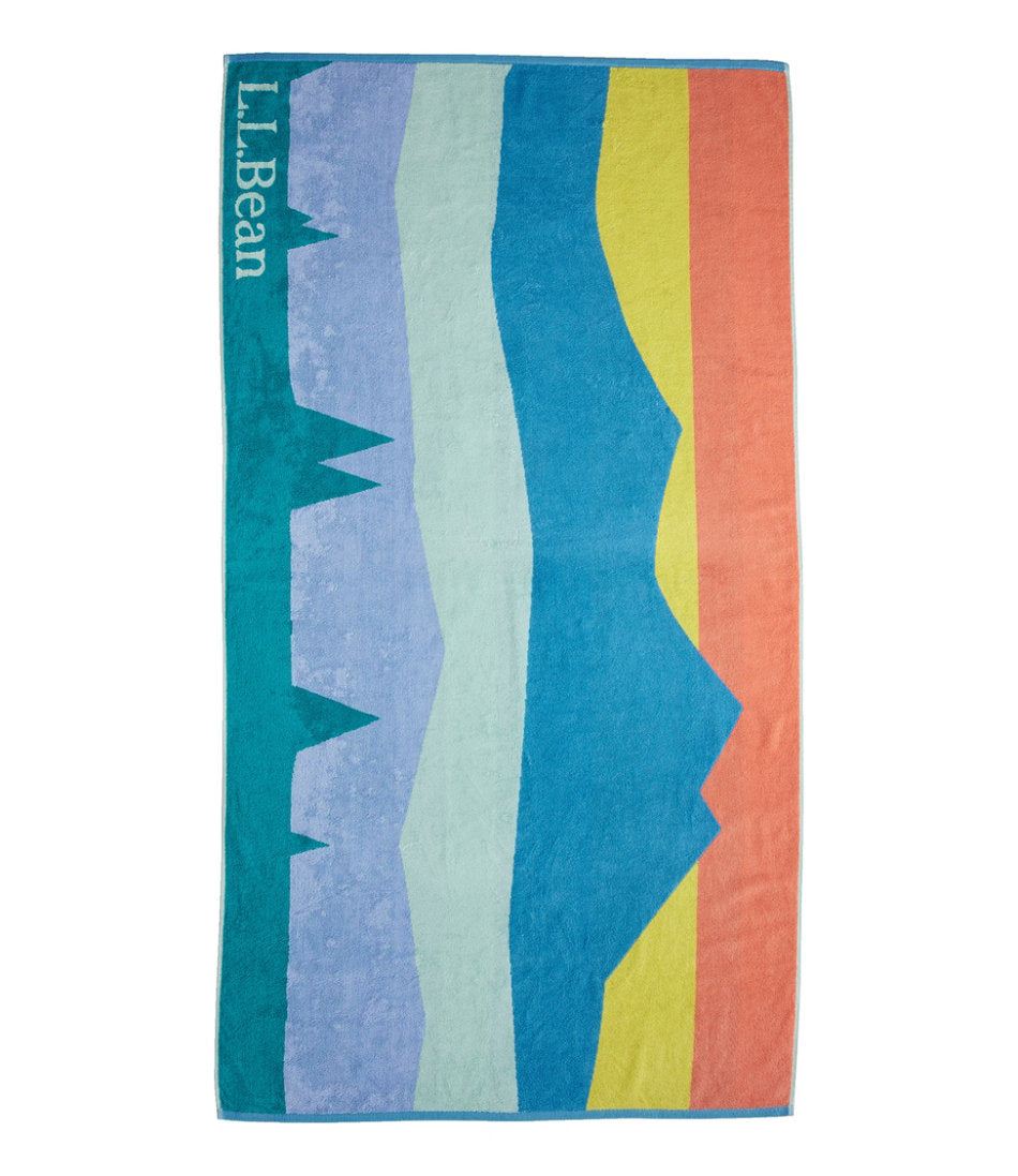 Colorbars Scenic Seaside Beach Towel