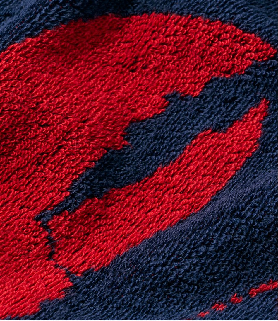 Seaside Beach Towel Lobsters