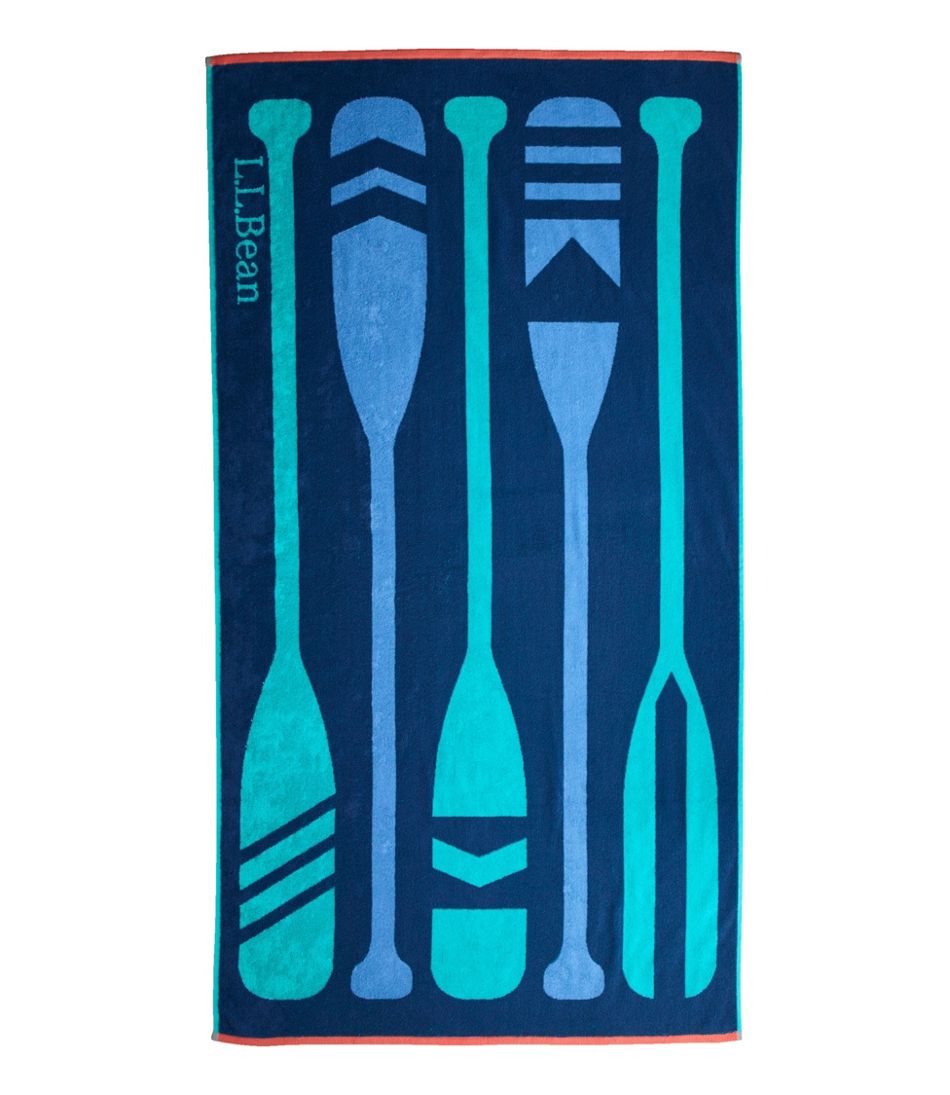 Paddles Seaside Beach Towel