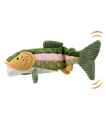 Twitchy Tail Trout Dog Toy
