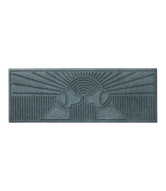 Everyspace Recycled Waterhog Wide Doormat, Sunrise Dogs