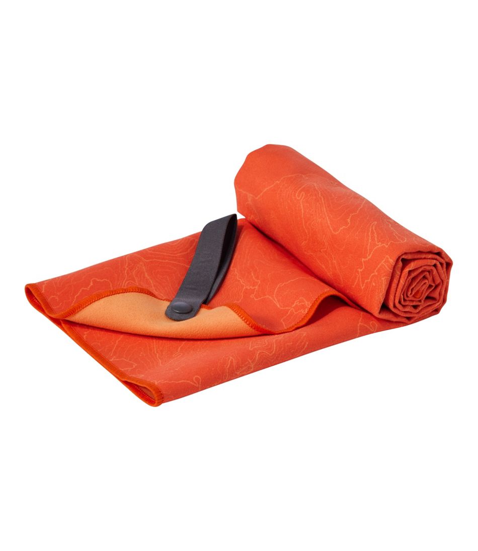 L.L.Bean Stowaway Quick-Dry Camp Towel Print