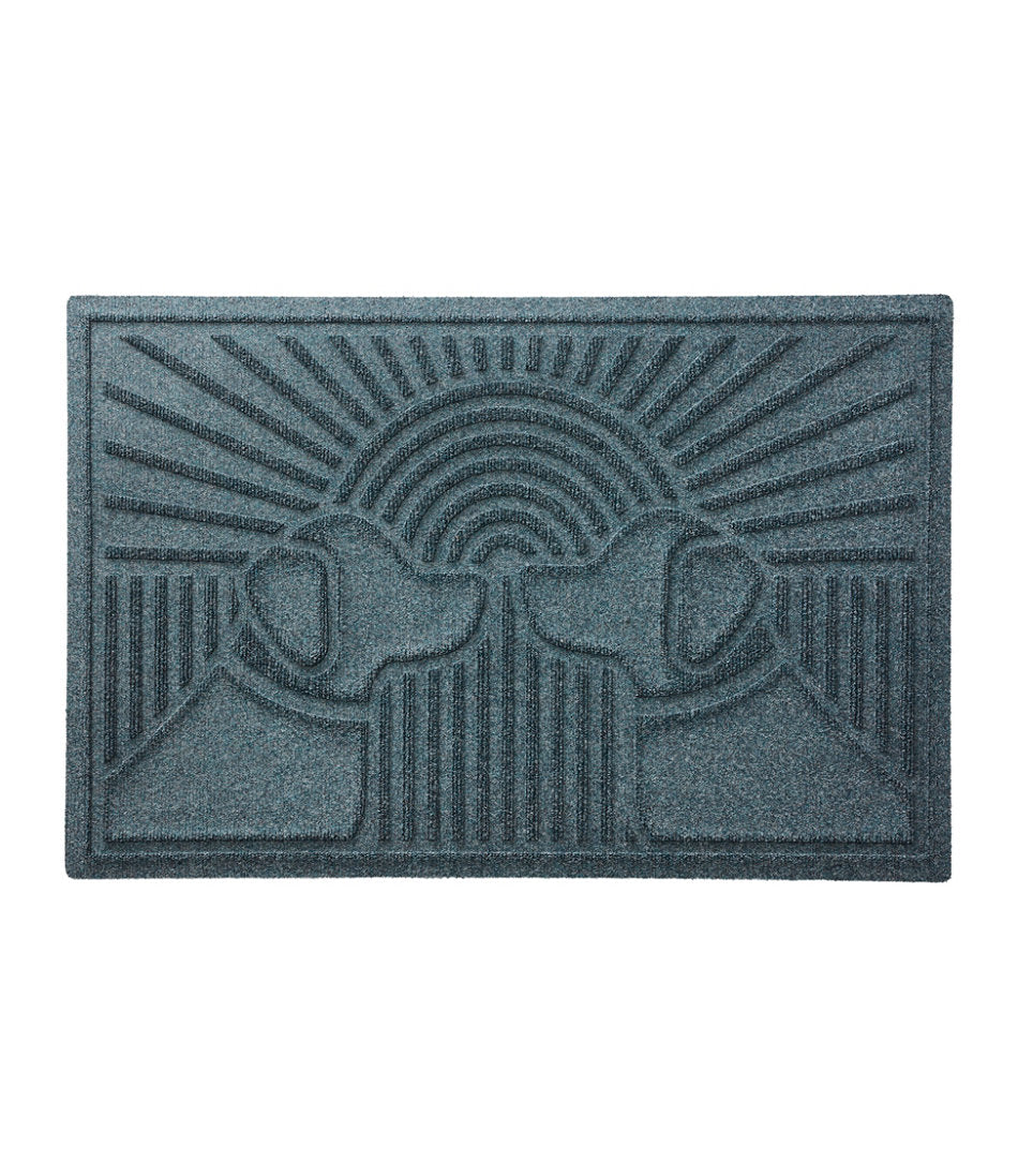 Everyspace Recycled Waterhog Doormat Sunrise Dogs