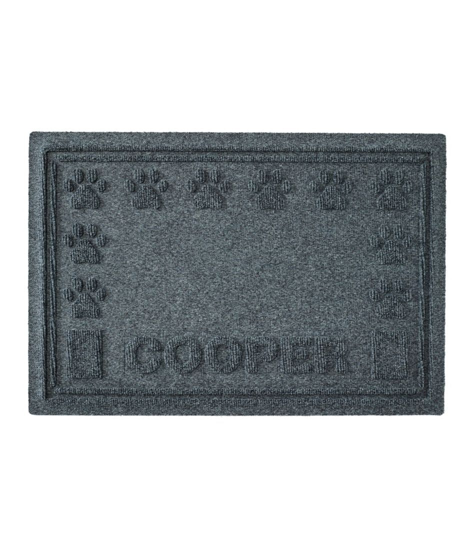 Personalized Recycled Waterhog Dog Placemat