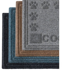 Personalized Recycled Waterhog Dog Placemat