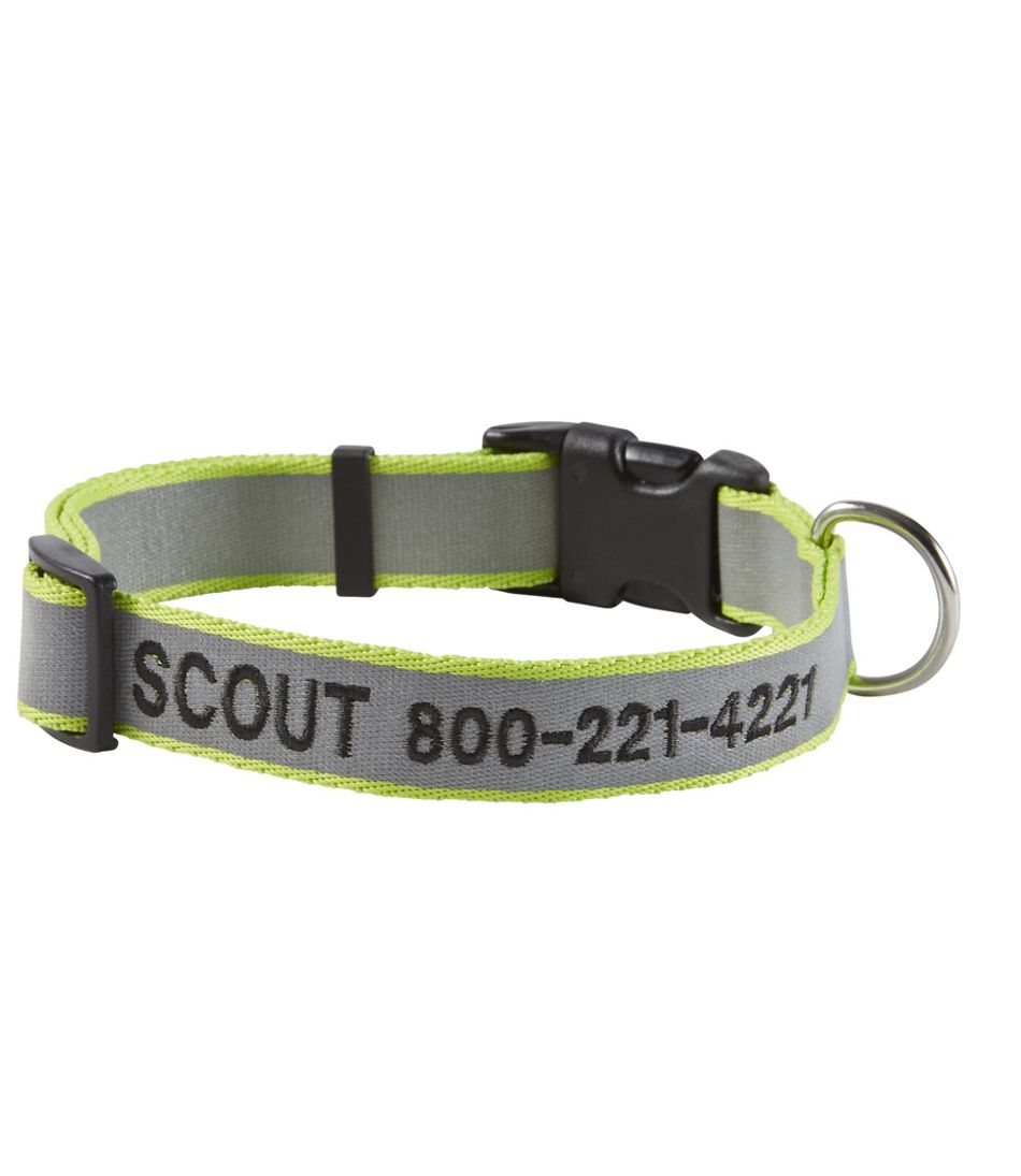 Personalized Pet Collar Reflective