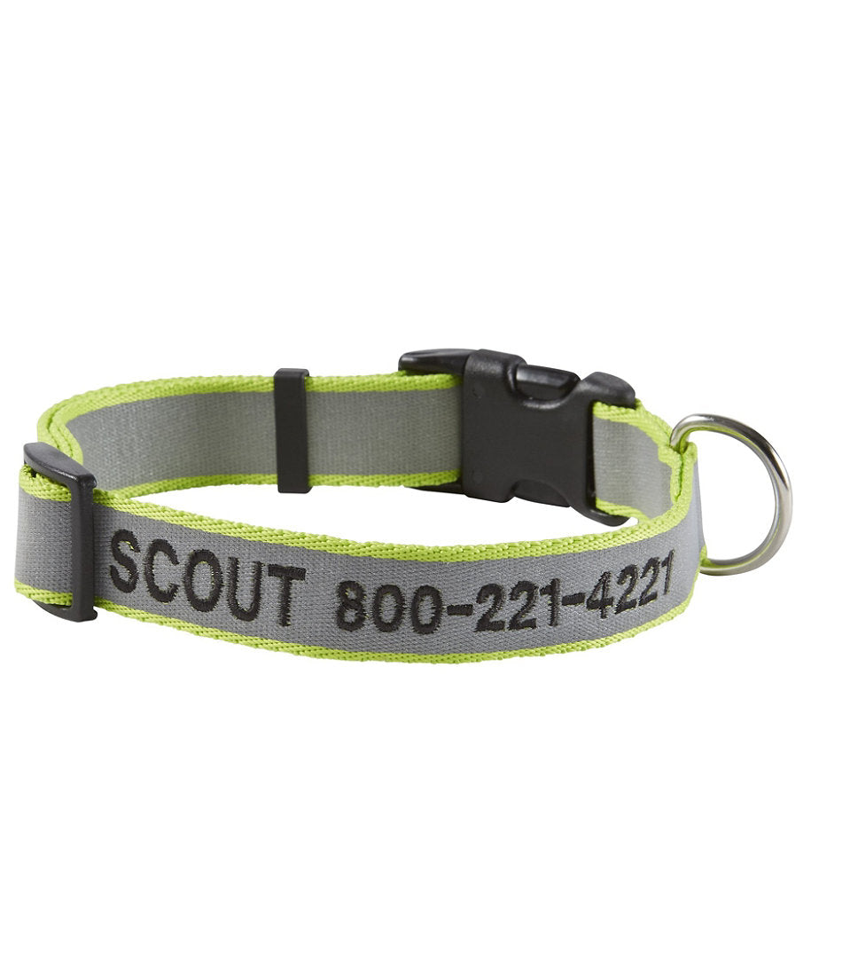 Reflective Personalized Pet Collar