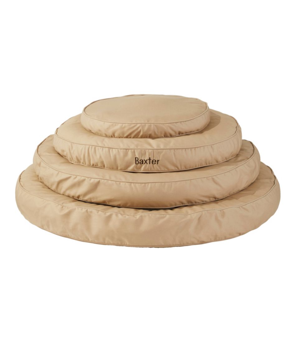 Premium Denim Dog Bed Replacement Cover, Round
