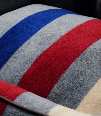Cabin Stripe Dog Bed