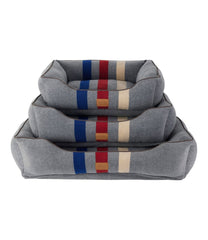Cabin Stripe Dog Bed