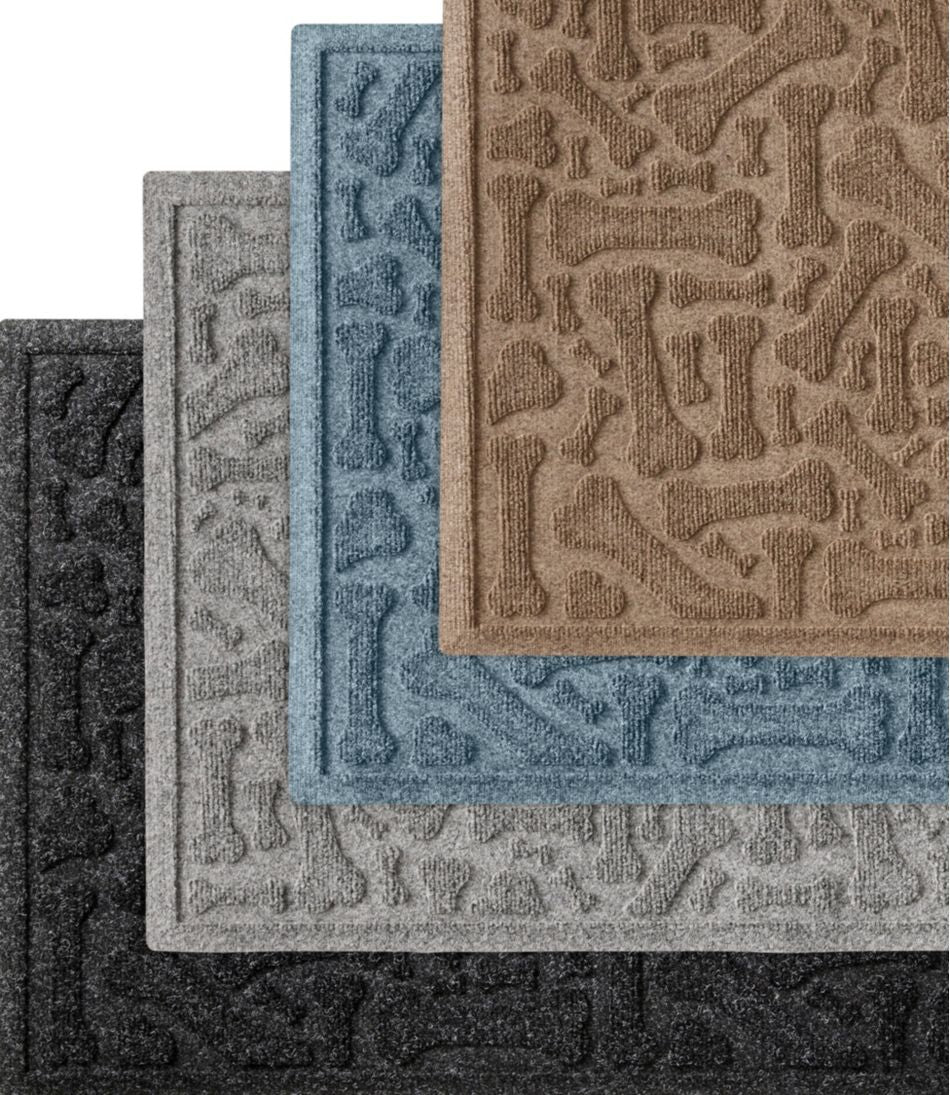 Scattered Bones Recycled Waterhog Wide Doormat