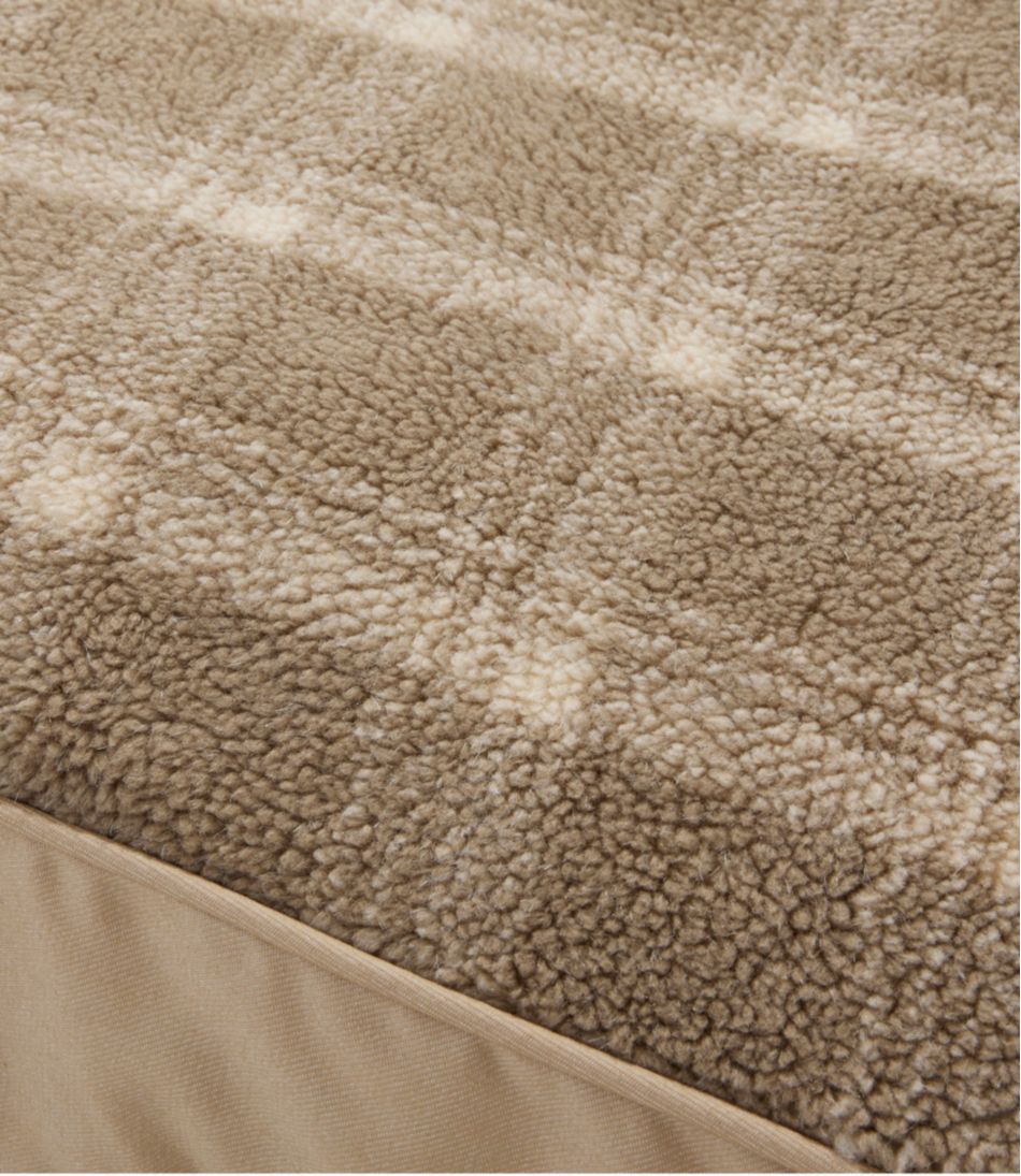 Premium Fleece Dog Bed, Rectangular