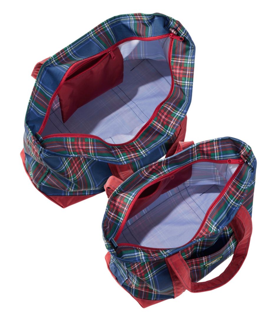 Everyday Lightweight Tote Plaid