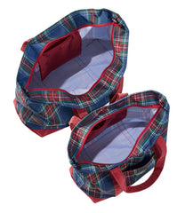 Everyday Lightweight Tote Plaid