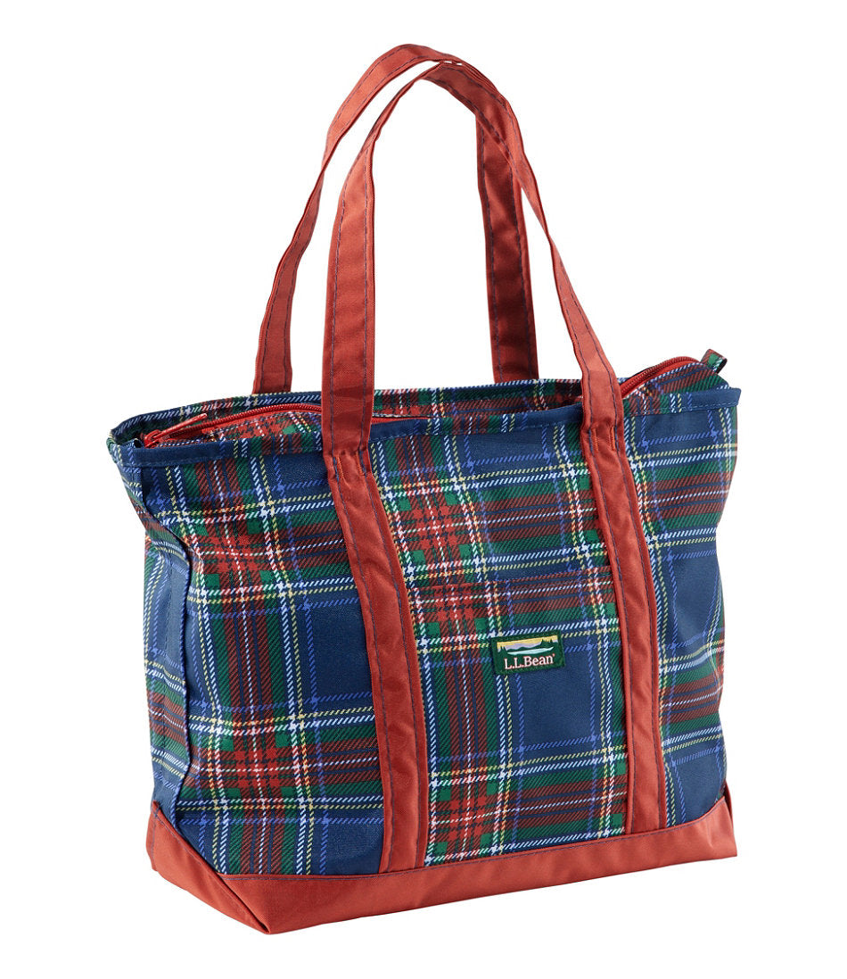 Everyday Lightweight Tote Plaid