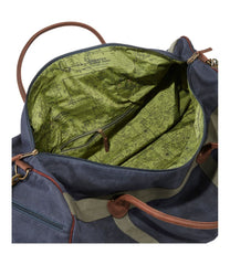 Large Waxed Canvas Duffle