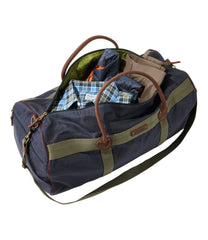 Large Waxed Canvas Duffle