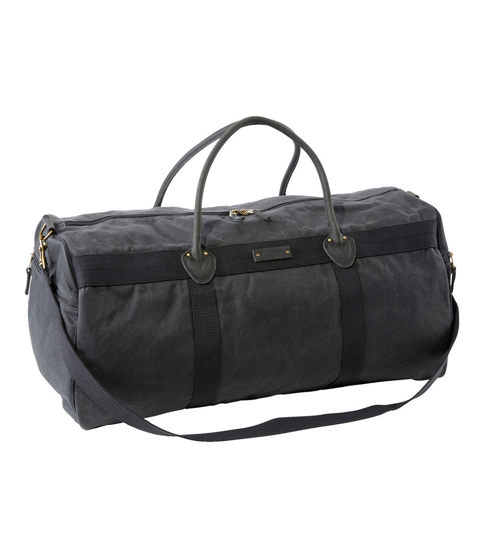 Large Waxed Canvas Duffle