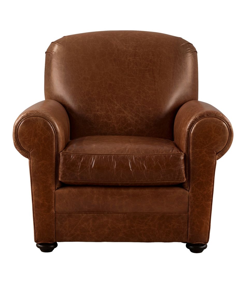Bean's Leather Lodge Chair