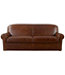 Bean's Leather Lodge Sofa