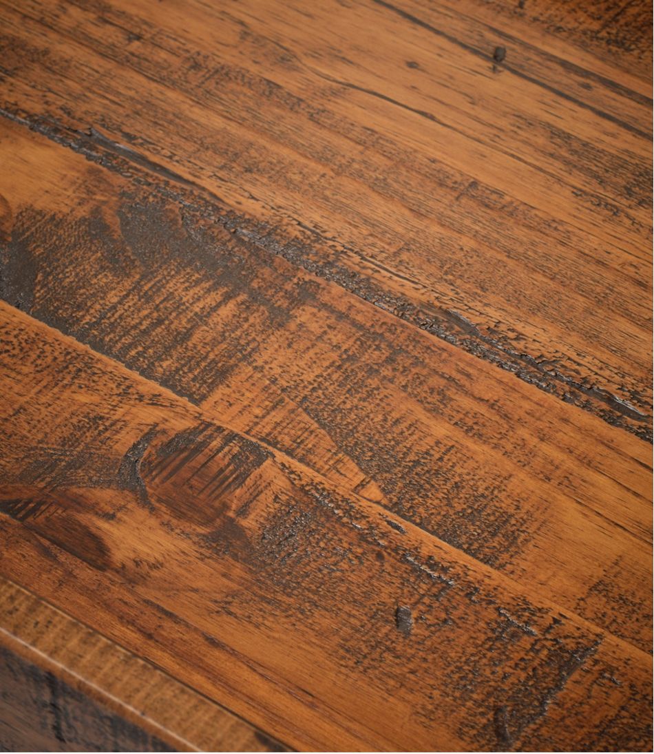 Large Rustic Wooden Mudroom Bench