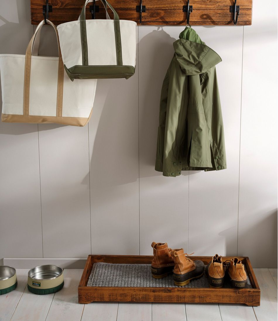 Rustic Wooden Boot Tray