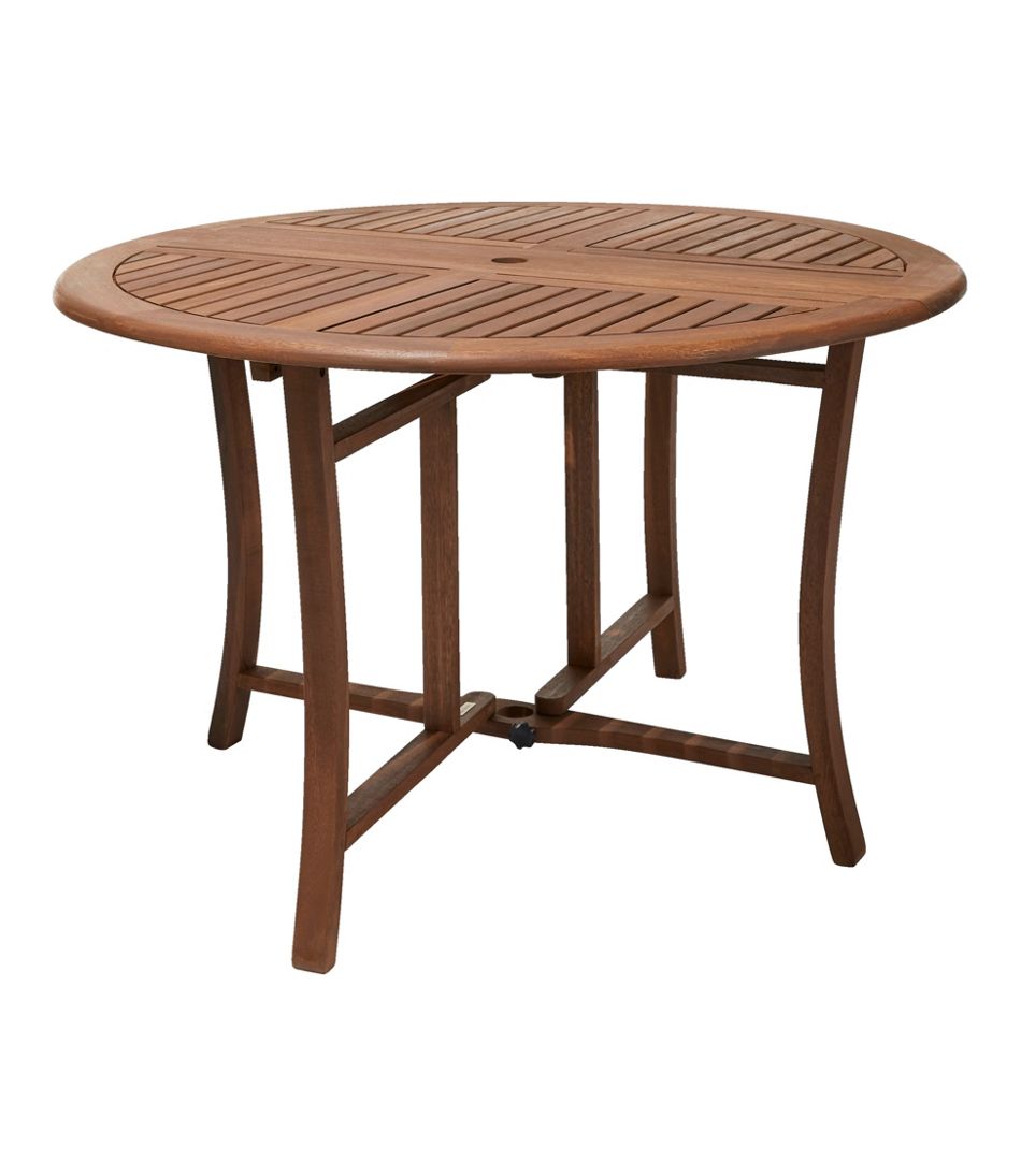 Eucalyptus Folding Table Round
