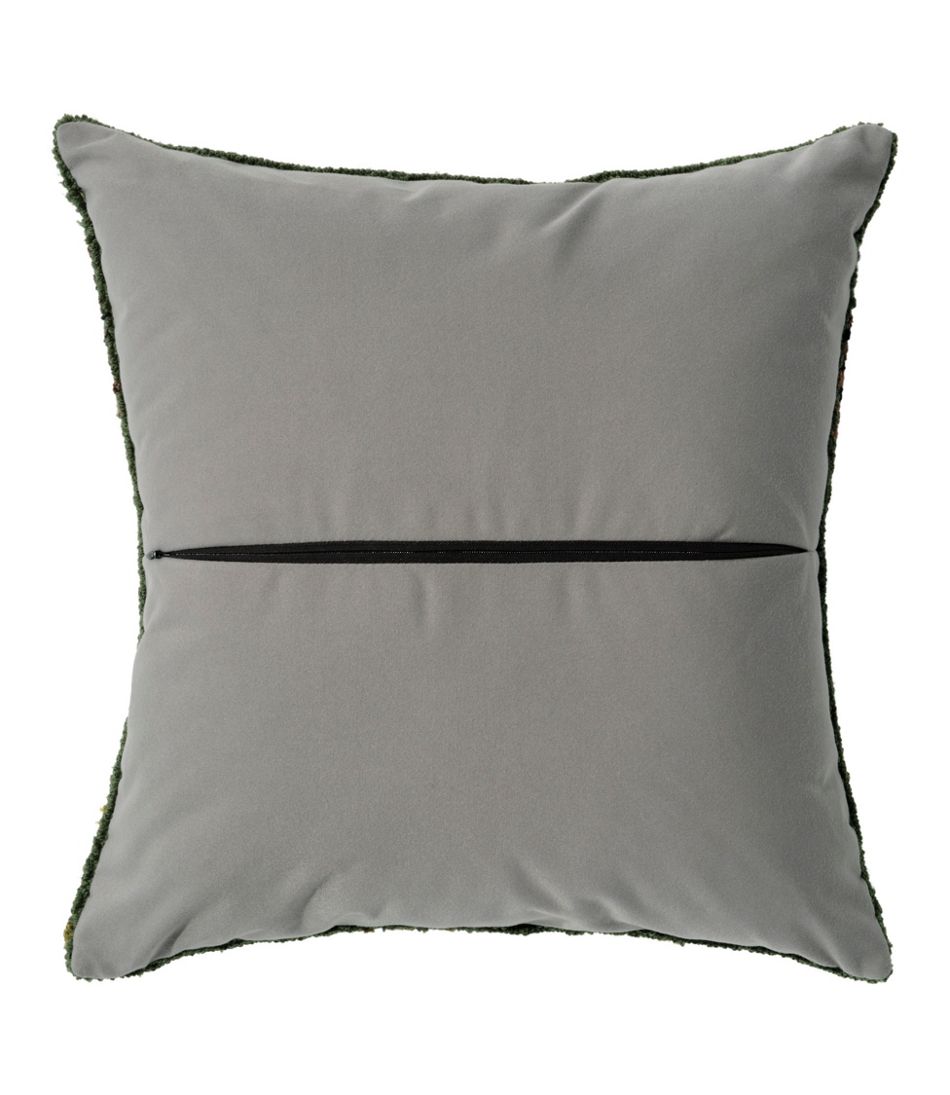 Owls Indoor/Outdoor Hooked Pillow