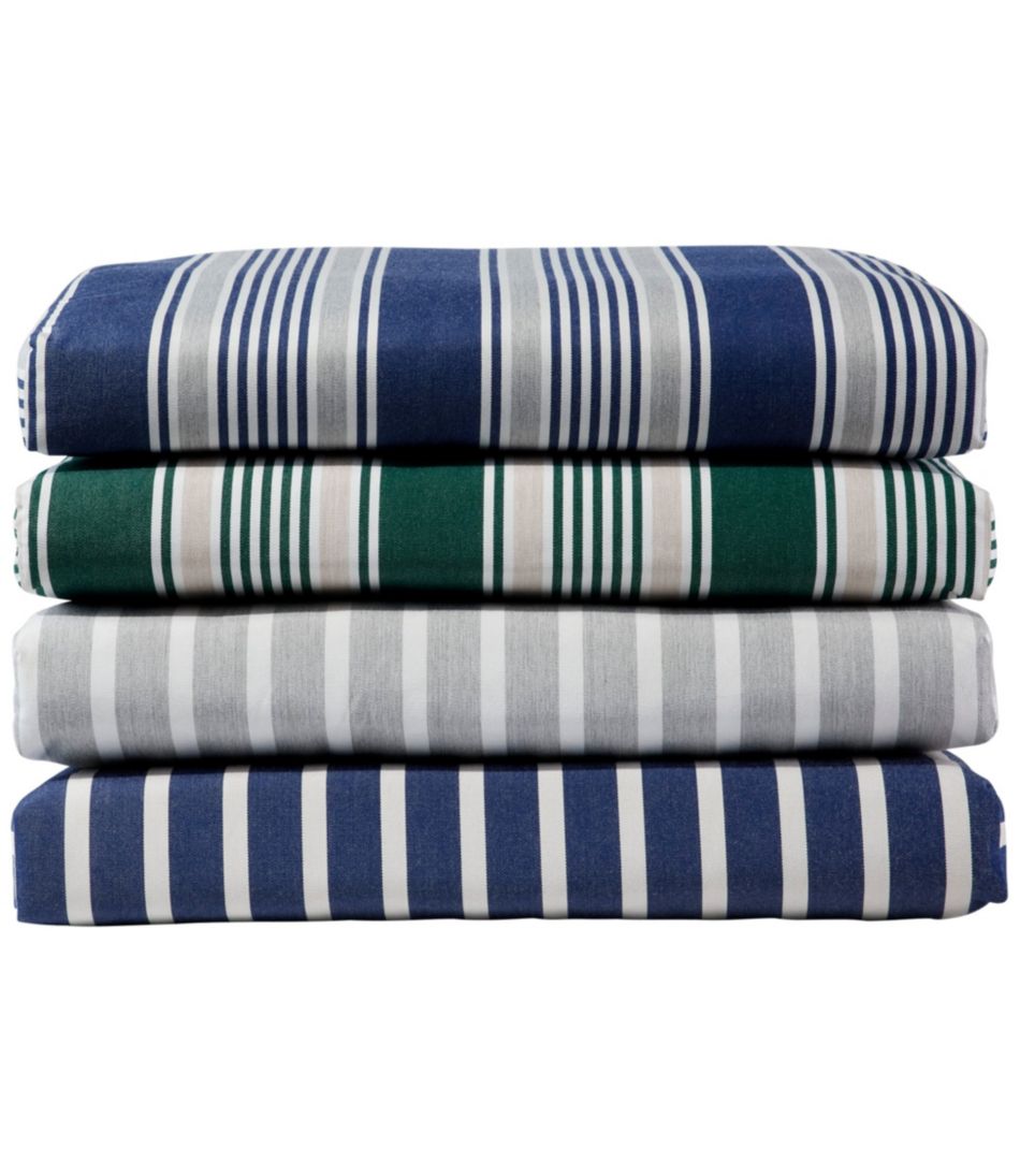 Stripe Casco Bay Adirondack Chair Seat and Back Cushion