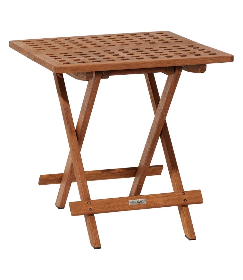 Eucalyptus Folding Side Table