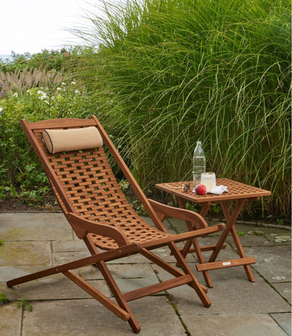 Eucalyptus Folding Side Table