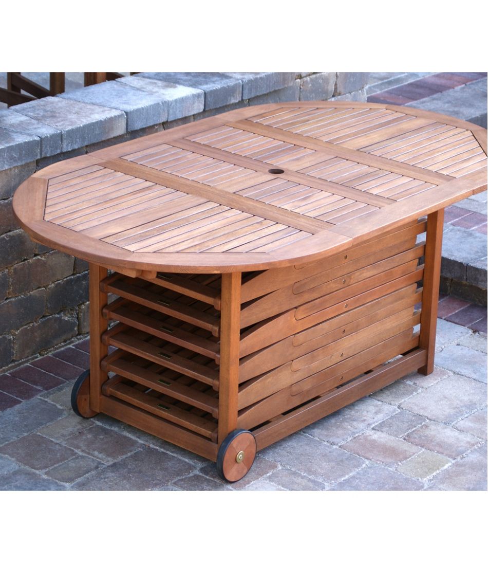 Eucalyptus Storage 7-Piece Dining Set