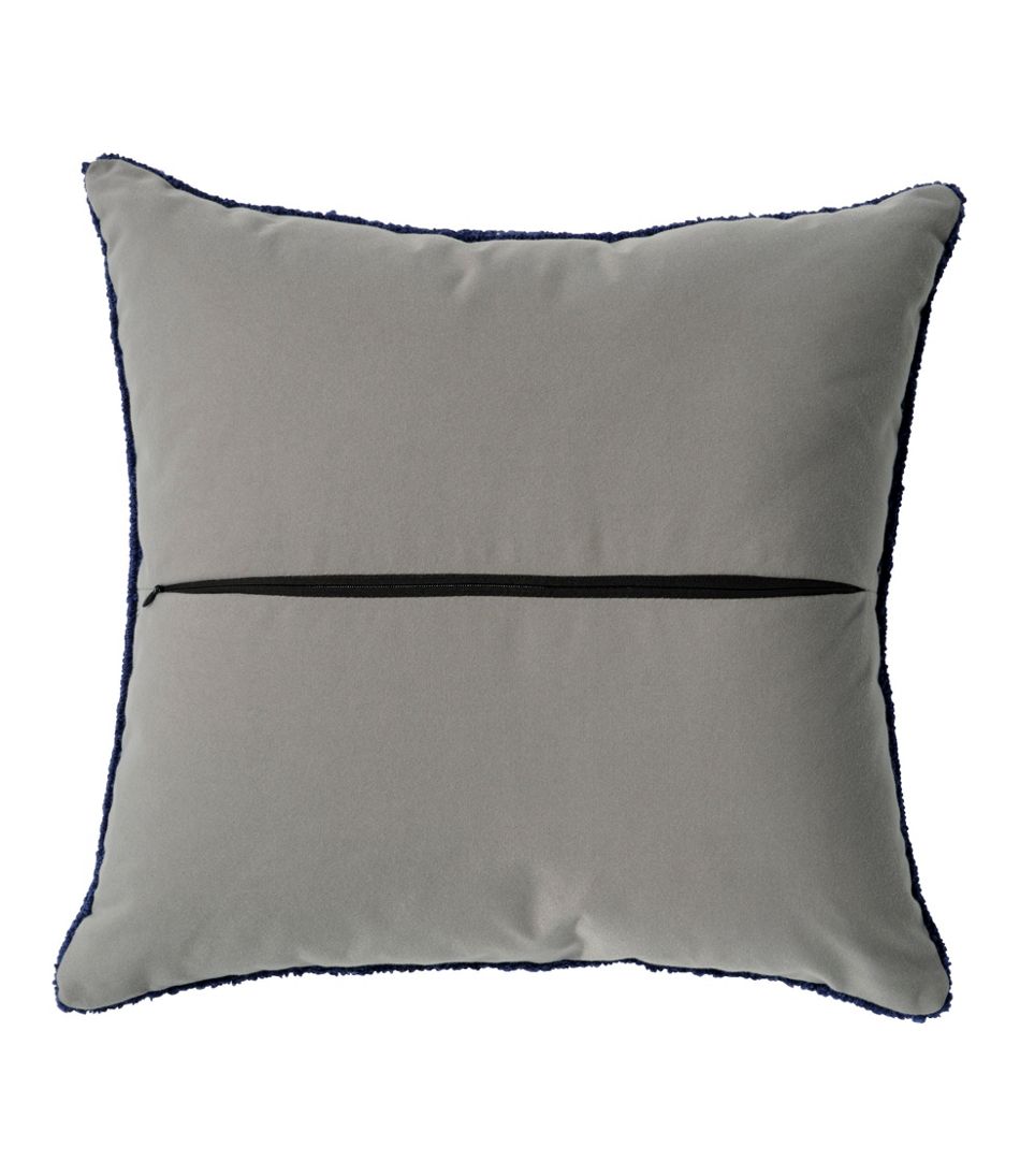 Buoys Indoor/Outdoor Hooked Pillow