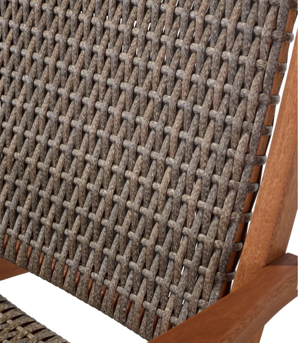 Wicker Eucalyptus Chair