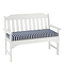 Stripe Casco Bay All-Weather Bench Cushion