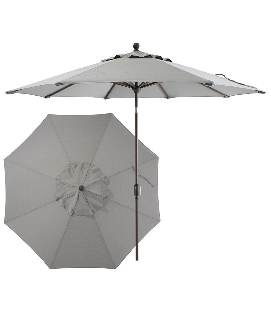Push Button Weather-Resistant 9' Market Umbrella