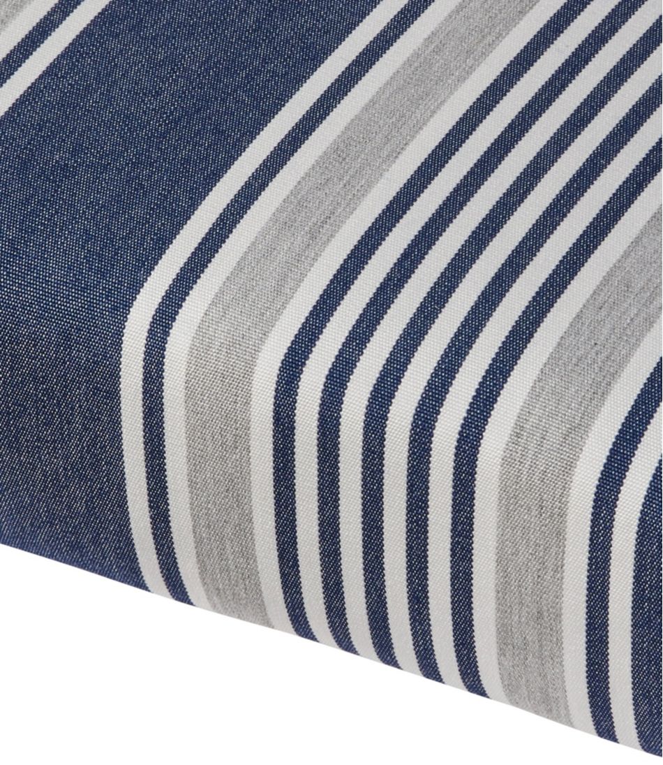 Stripe Casco Bay Adirondack Chair Seat Cushion