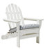 Stripe Casco Bay Adirondack Chair Seat Cushion