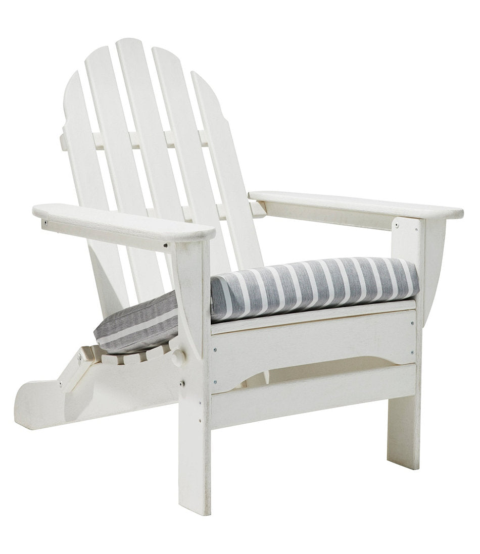 Casco Bay Adirondack Chair Seat Cushion Stripe