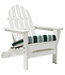 Stripe Casco Bay Adirondack Chair Seat Cushion