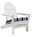 Stripe Casco Bay Adirondack Chair Seat Cushion