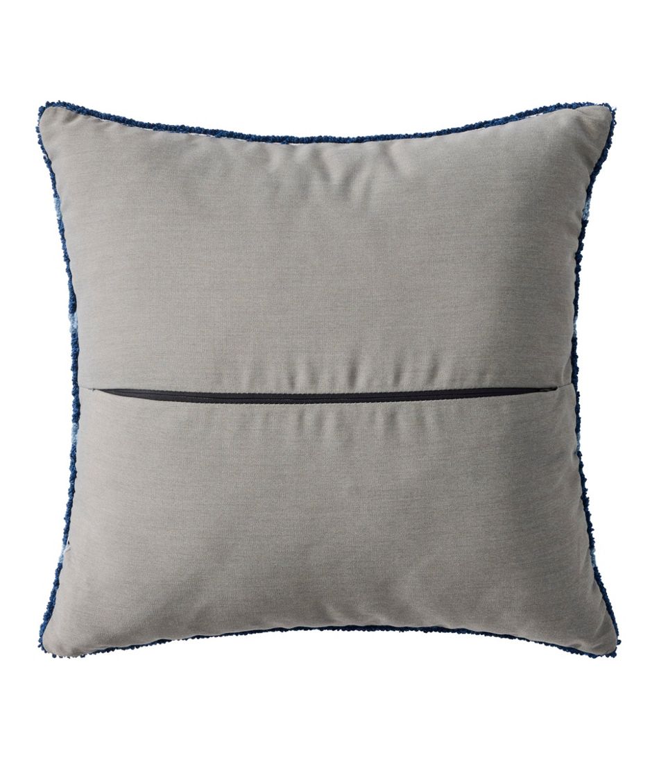 Indoor/Outdoor Hooked Pillow 18x18 Lobster