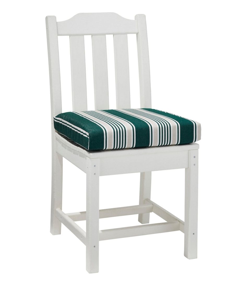 Casco Bay Cushion for All-Weather Armless/Folding Chair Stripe