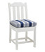 Casco Bay Cushion for All-Weather Armless/Folding Chair Stripe