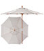 Wood Sunbrella Market Umbrella