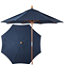 Wood Sunbrella Market Umbrella