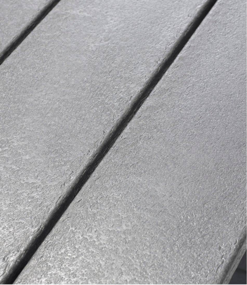 Slate Gray All-Weather Patio Loveseat with Textured Cushion