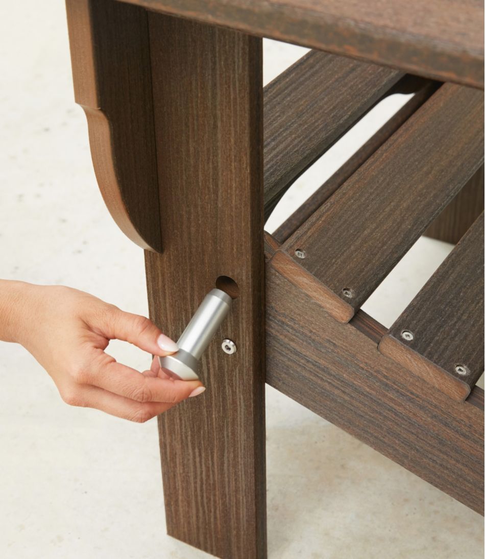 Classic Recycled Poly Lumber Adirondack Chair