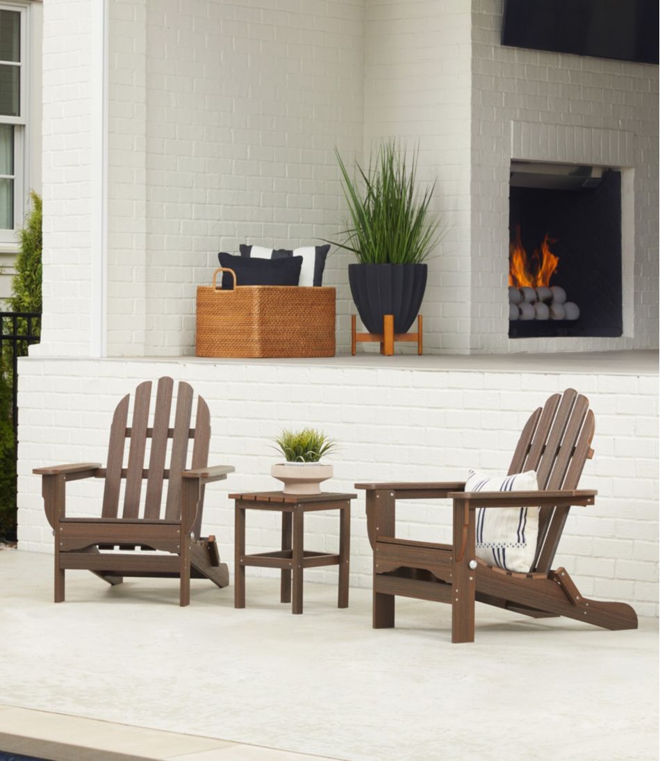 Classic Recycled Poly Lumber Adirondack Chair