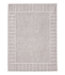 Organic Cotton Textured Bordered Bath Mat